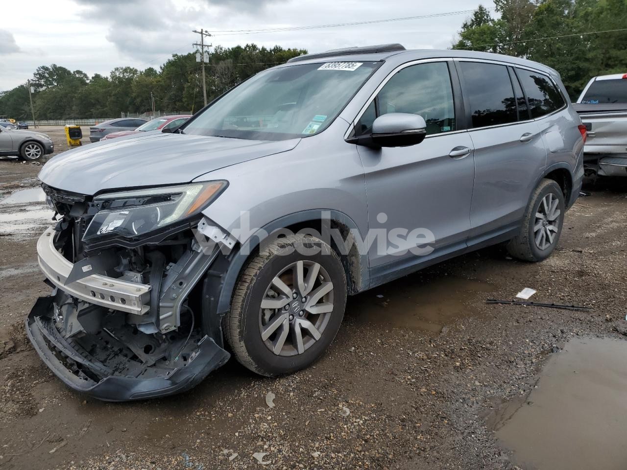 2021 HONDA PILOT EXL (VIN 5FNYF5H59MB009320) main photo
