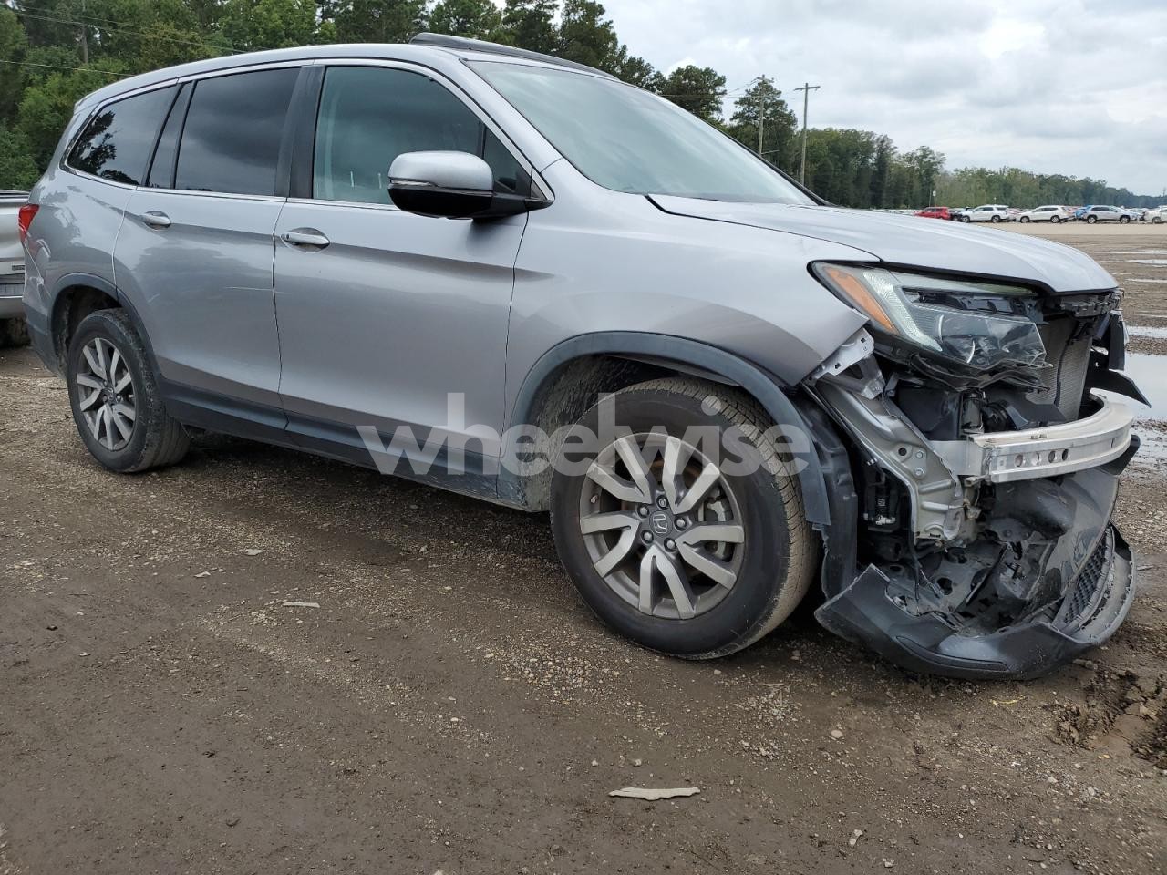 Photo 4 of 2021 HONDA PILOT EXL (VIN 5FNYF5H59MB009320)