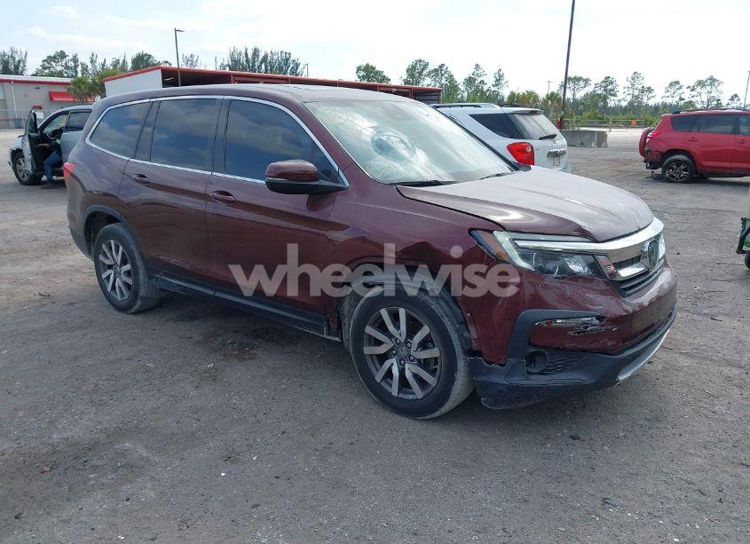 2021 Honda Pilot 2WD EX-L (VIN 5FNYF5H59MB025937) main photo