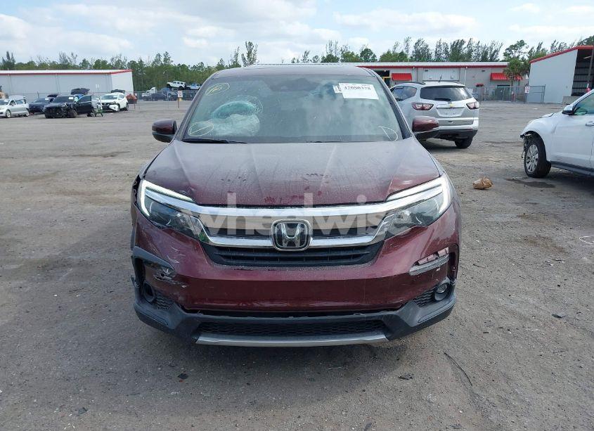 Photo 12 of 2021 Honda Pilot 2WD EX-L (VIN 5FNYF5H59MB025937)