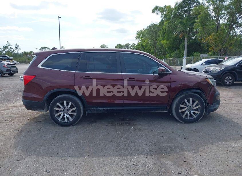 Photo 13 of 2021 Honda Pilot 2WD EX-L (VIN 5FNYF5H59MB025937)