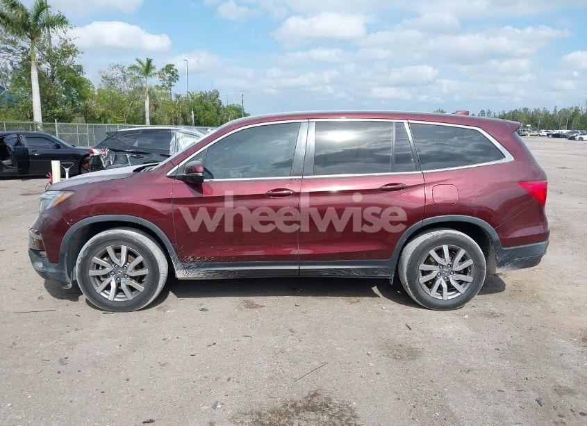 Photo 14 of 2021 Honda Pilot 2WD EX-L (VIN 5FNYF5H59MB025937)