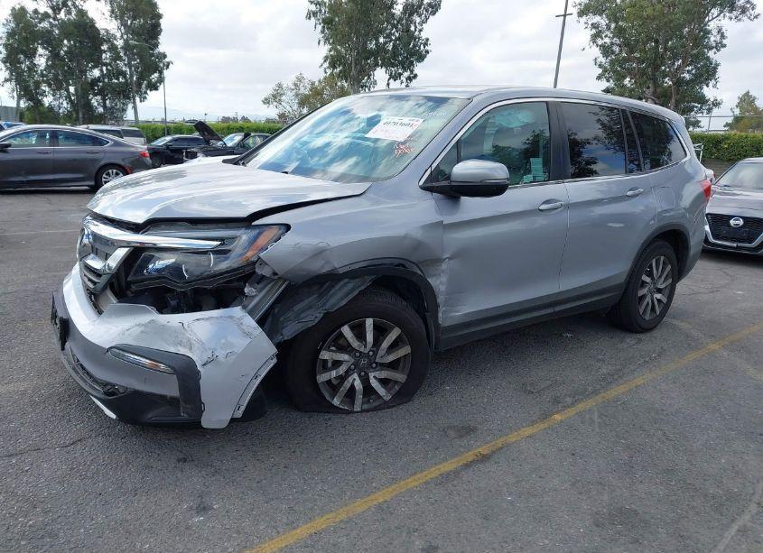 Photo 2 of 2022 Honda Pilot EXL (VIN 5FNYF5H59NB037734)