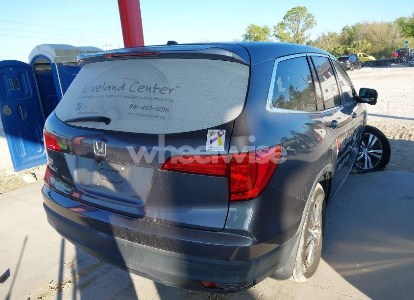 Photo 4 of 2016 Honda Pilot EX-L (VIN 5FNYF5H5XGB042444)