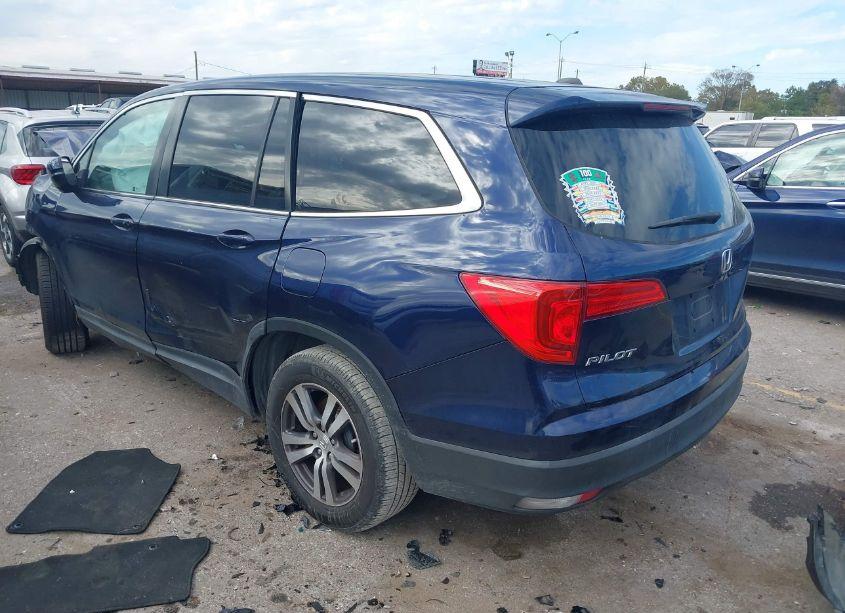 Photo 3 of 2017 Honda Pilot EX-L (VIN 5FNYF5H5XHB010157)