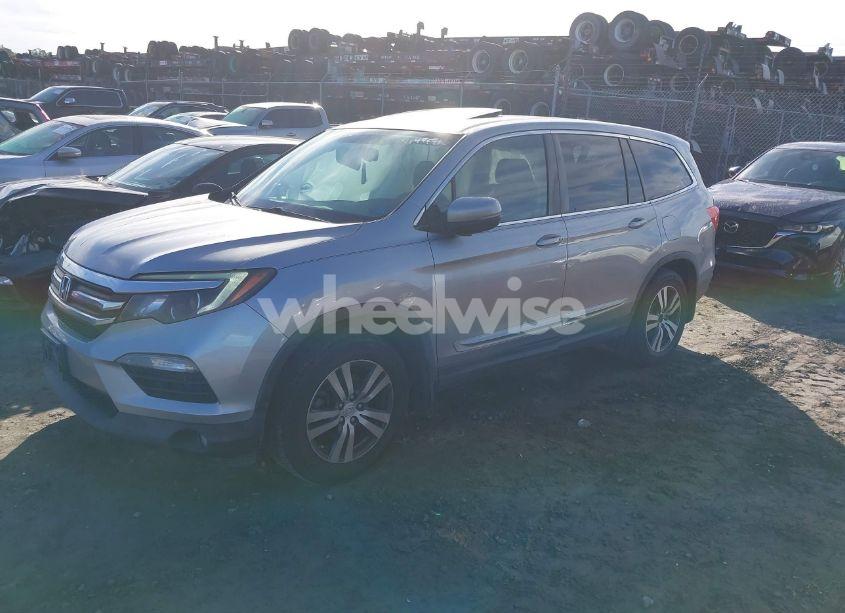 Photo 2 of 2017 Honda Pilot EX-L (VIN 5FNYF5H5XHB019800)
