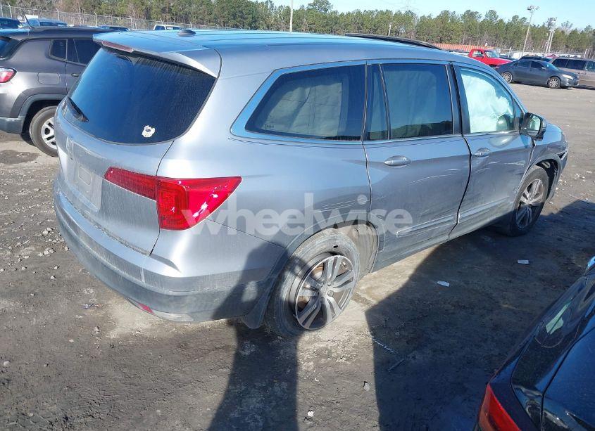 Photo 4 of 2017 Honda Pilot EX-L (VIN 5FNYF5H5XHB019800)