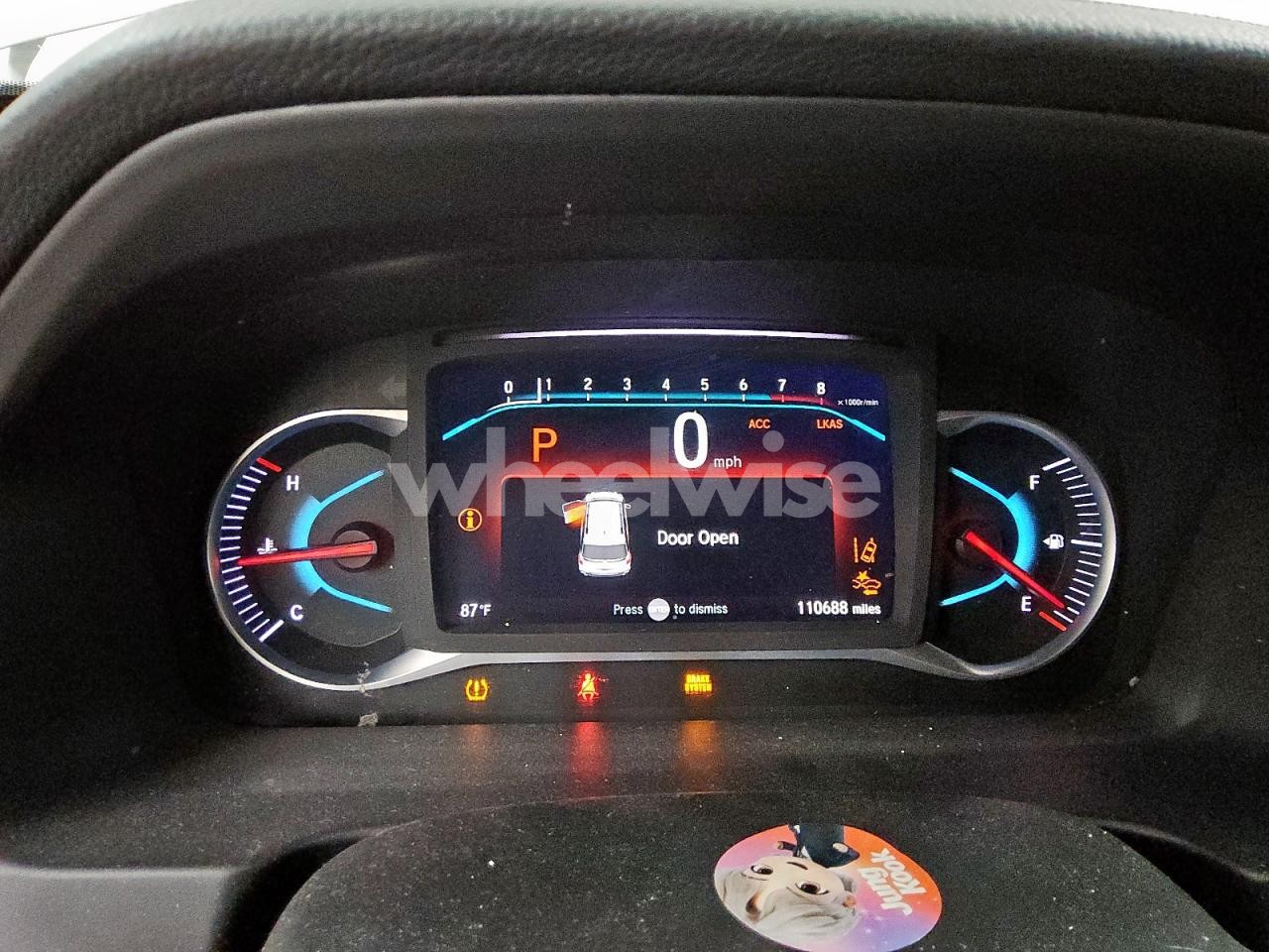 Photo 9 of 2019 HONDA PILOT TOURING (VIN 5FNYF5H61KB039904)