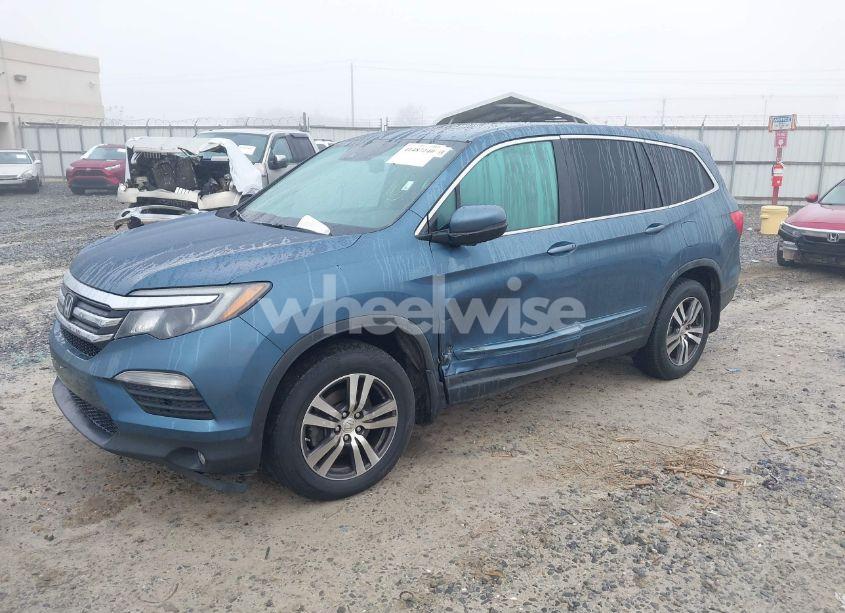 Photo 2 of 2016 Honda Pilot EX-L (VIN 5FNYF5H63GB007303)