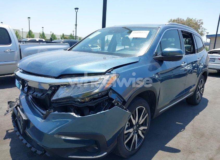 Photo 2 of 2021 Honda Pilot 2WD TOURING 7 PASSENGER (VIN 5FNYF5H63MB039129)