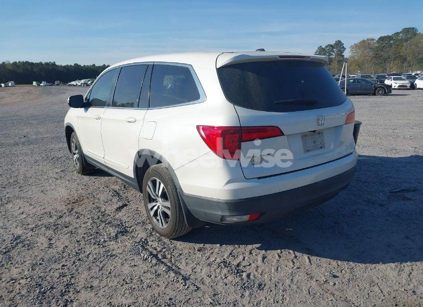 Photo 3 of 2017 Honda Pilot EX-L (VIN 5FNYF5H65HB034987)