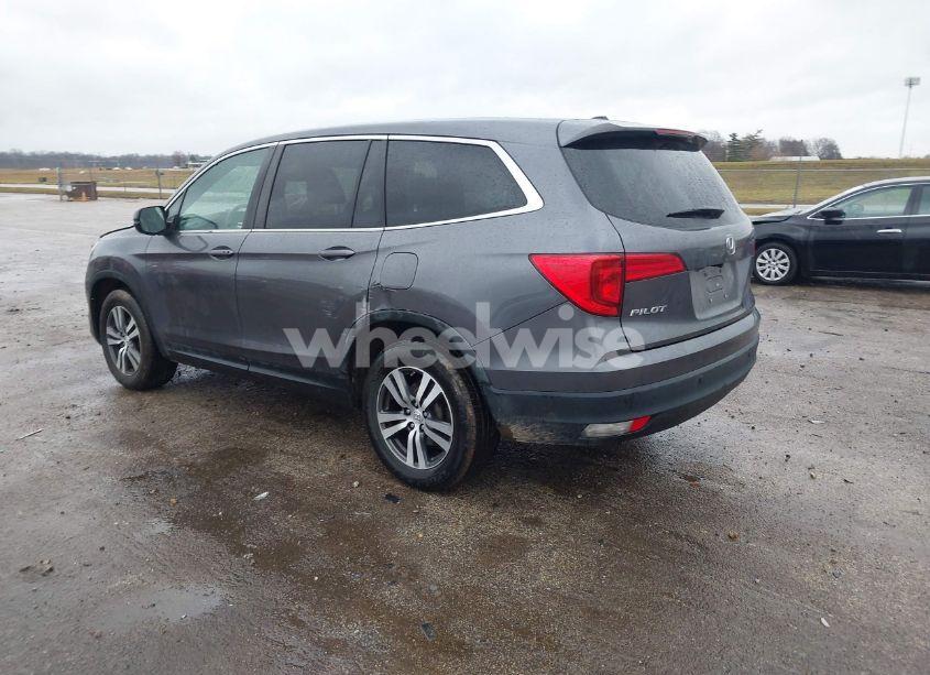 Photo 3 of 2017 Honda Pilot EX-L (VIN 5FNYF5H69HB039626)