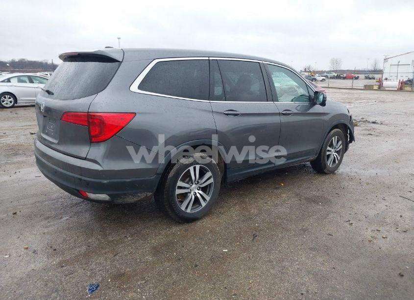 Photo 4 of 2017 Honda Pilot EX-L (VIN 5FNYF5H69HB039626)