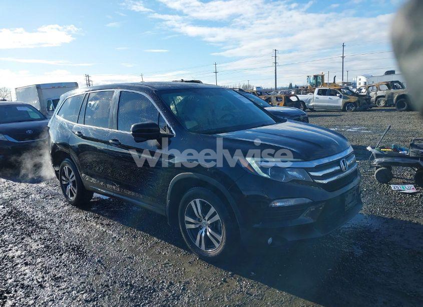 2017 Honda Pilot EX-L (VIN 5FNYF5H72HB021428) main photo