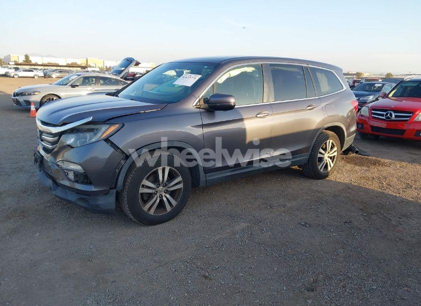 Photo 2 of 2017 Honda Pilot EX-L (VIN 5FNYF5H74HB010026)