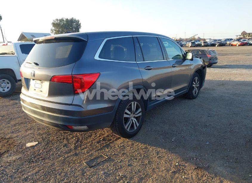 Photo 4 of 2017 Honda Pilot EX-L (VIN 5FNYF5H74HB010026)