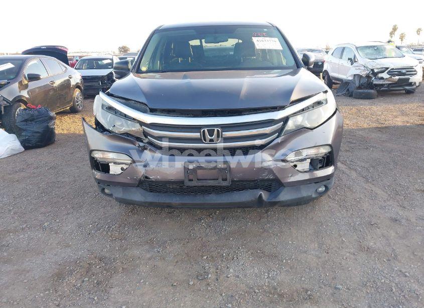 Photo 6 of 2017 Honda Pilot EX-L (VIN 5FNYF5H74HB010026)