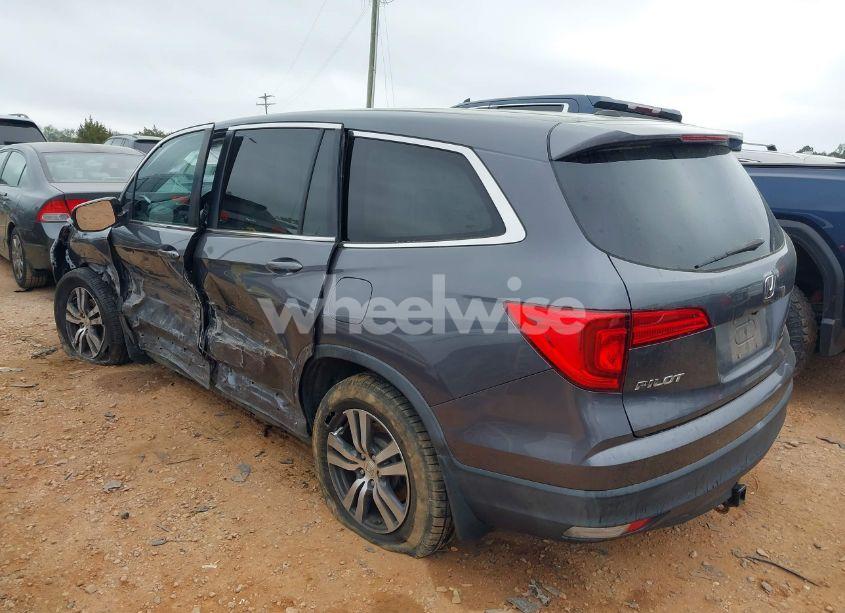 Photo 3 of 2016 Honda Pilot EX-L (VIN 5FNYF5H76GB036173)