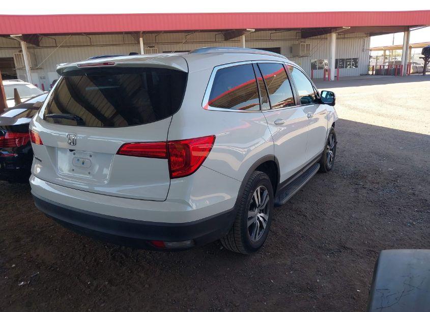 Photo 4 of 2017 Honda Pilot EX-L (VIN 5FNYF5H76HB013624)