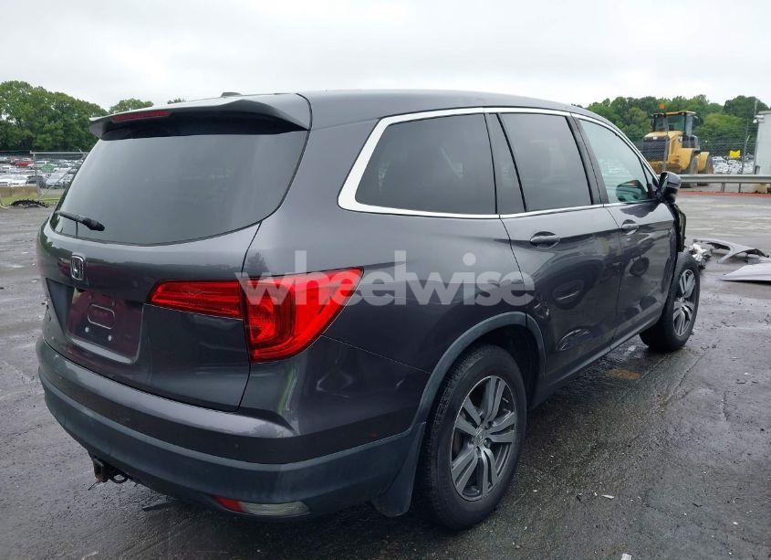 Photo 4 of 2017 Honda Pilot EX-L (VIN 5FNYF5H77HB033090)