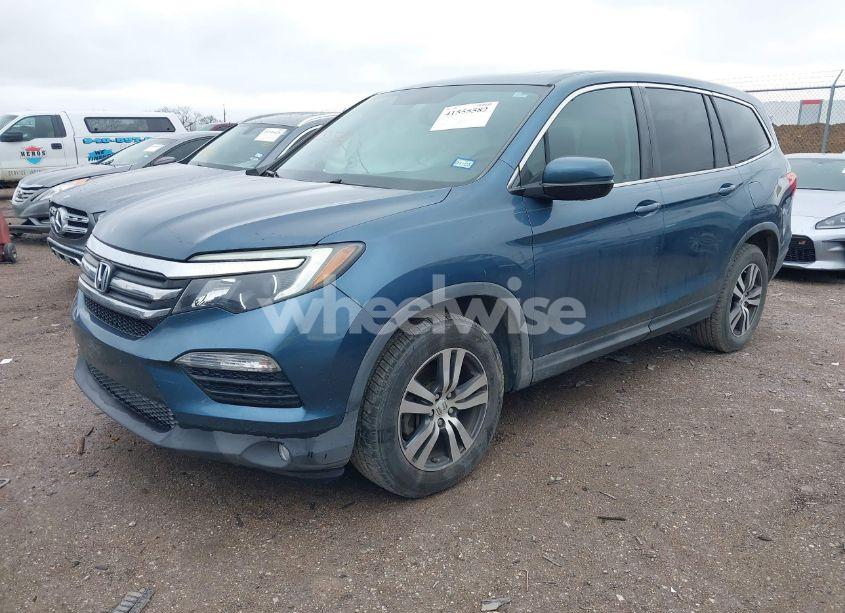 Photo 2 of 2017 Honda Pilot EX-L (VIN 5FNYF5H78HB013558)