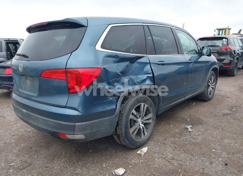 Photo 4 of 2017 Honda Pilot EX-L (VIN 5FNYF5H78HB013558)