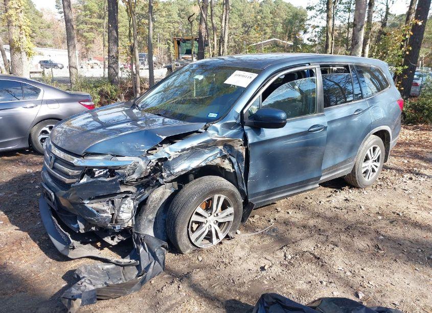 Photo 2 of 2017 Honda Pilot EX-L (VIN 5FNYF5H78HB045040)