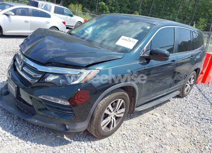 Photo 2 of 2016 Honda Pilot EX-L (VIN 5FNYF5H79GB022347)