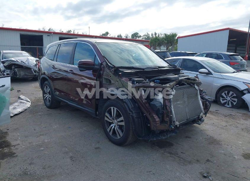 2017 Honda Pilot EX-L (VIN 5FNYF5H85HB017723) main photo