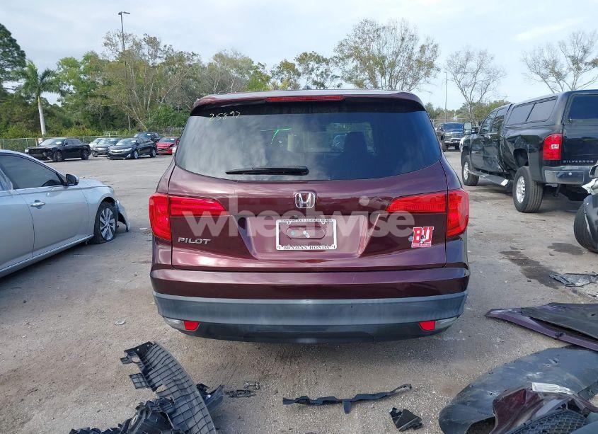 Photo 16 of 2017 Honda Pilot EX-L (VIN 5FNYF5H85HB017723)