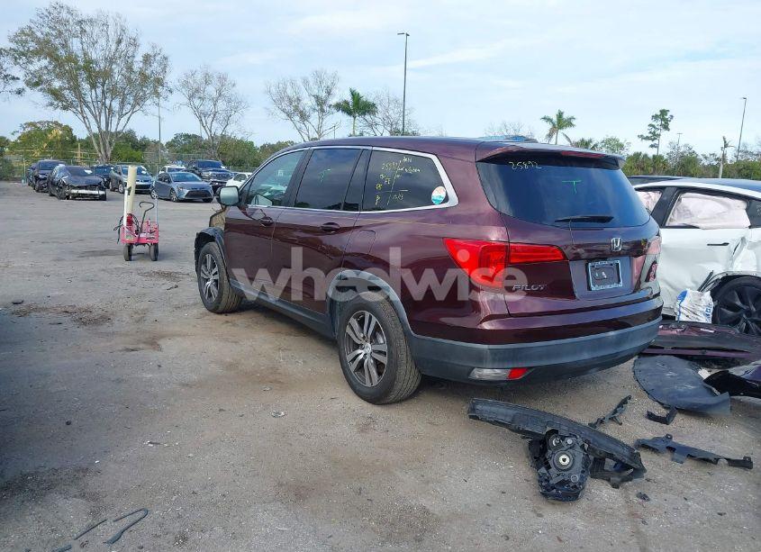 Photo 3 of 2017 Honda Pilot EX-L (VIN 5FNYF5H85HB017723)