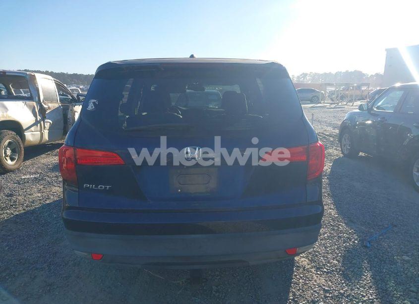 Photo 16 of 2016 Honda Pilot EX-L (VIN 5FNYF5H88GB002986)