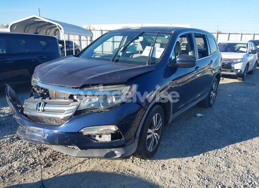 Photo 2 of 2016 Honda Pilot EX-L (VIN 5FNYF5H88GB002986)