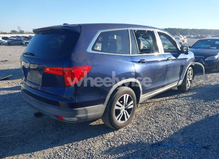 Photo 4 of 2016 Honda Pilot EX-L (VIN 5FNYF5H88GB002986)