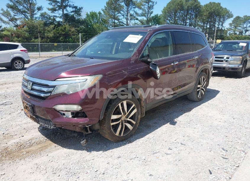 Photo 2 of 2016 Honda Pilot TOURING (VIN 5FNYF5H98GB004732)