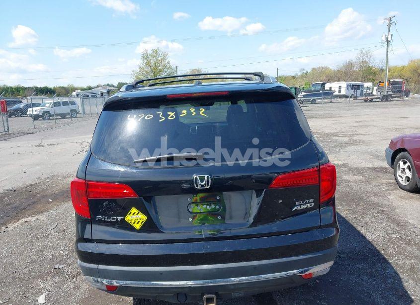 Photo 16 of 2016 Honda Pilot ELITE (VIN 5FNYF6H00GB023539)