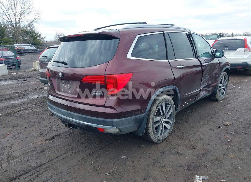Photo 4 of 2016 Honda Pilot ELITE (VIN 5FNYF6H02GB021131)