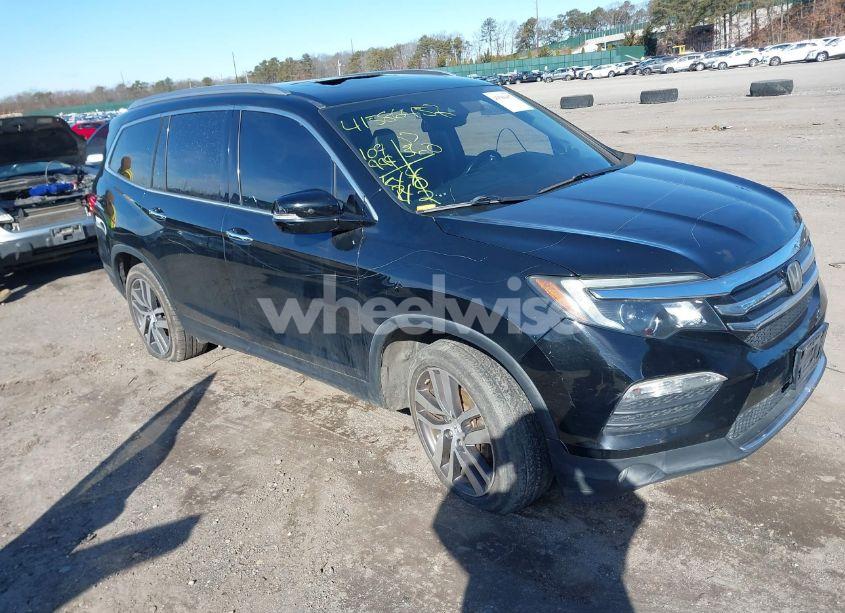 2016 Honda Pilot ELITE (VIN 5FNYF6H02GB063220) main photo