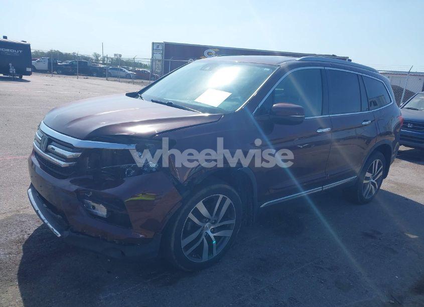 Photo 2 of 2017 Honda Pilot ELITE (VIN 5FNYF6H04HB051023)