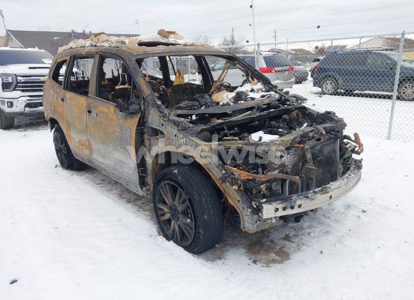 2022 Honda Pilot AWD ELITE (VIN 5FNYF6H04NB038588) main photo