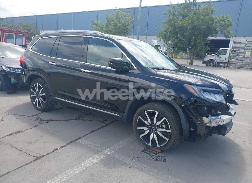 2022 Honda Pilot AWD ELITE (VIN 5FNYF6H07NB014527) main photo
