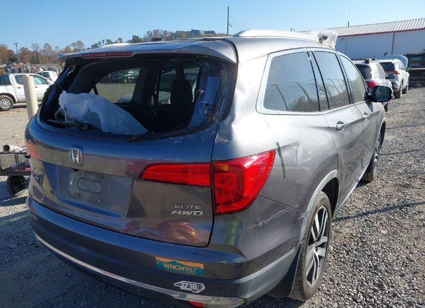 Photo 4 of 2016 Honda Pilot ELITE (VIN 5FNYF6H0XGB038646)