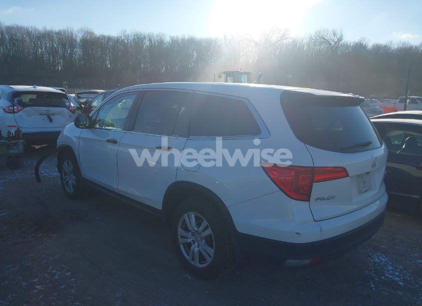 Photo 3 of 2017 Honda Pilot LX (VIN 5FNYF6H10HB040450)