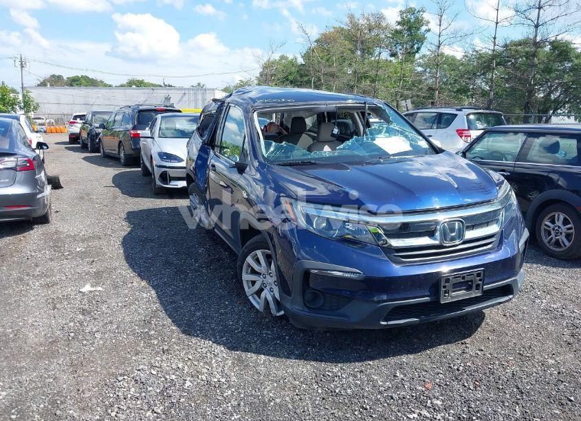 2019 Honda Pilot LX (VIN 5FNYF6H19KB077231) main photo