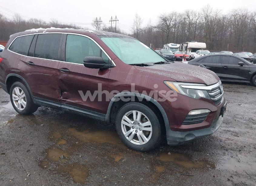 Photo 6 of 2016 Honda Pilot LX (VIN 5FNYF6H1XGB094966)
