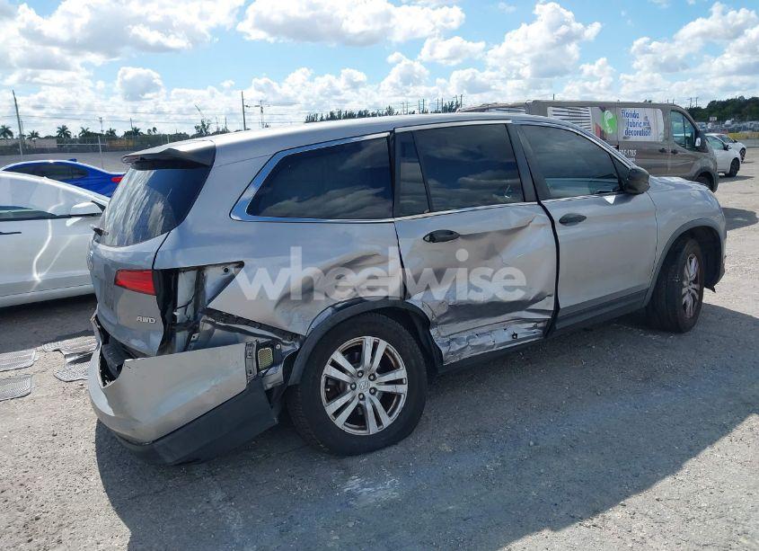 Photo 4 of 2016 Honda Pilot LX (VIN 5FNYF6H1XGB099987)