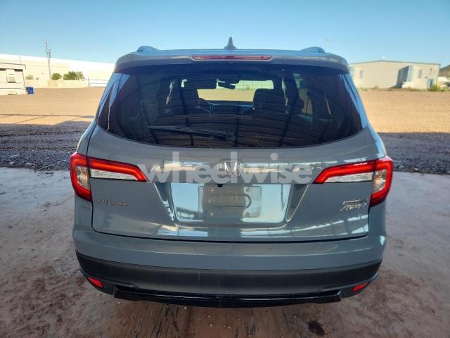 Photo 7 of 2022 HONDA PILOT SE (VIN 5FNYF6H21NB089712)