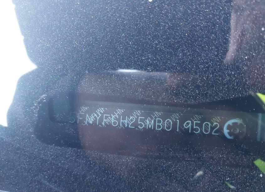 Photo 17 of 2021 Honda Pilot AWD SPECIAL EDITION (VIN 5FNYF6H25MB019502)