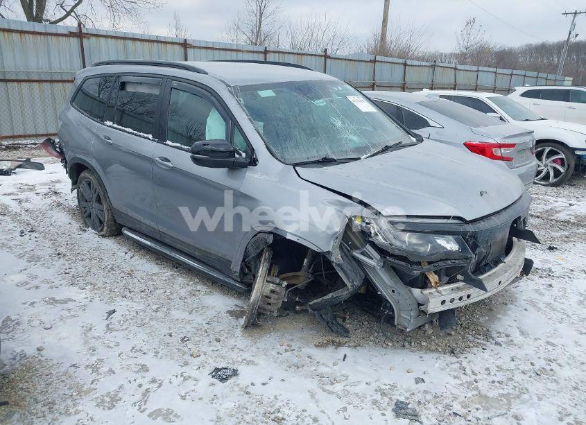 2022 Honda Pilot AWD SPORT (VIN 5FNYF6H32NB067016) main photo