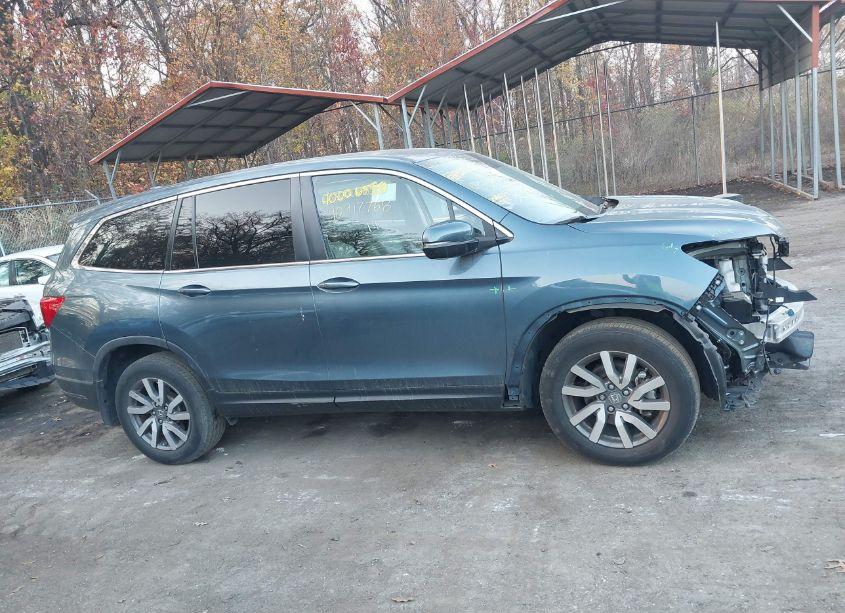 Photo 13 of 2021 Honda Pilot AWD EX (VIN 5FNYF6H33MB048165)